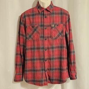 Coleman - Long Sleeve Button Down Plaid Flannel Shirt